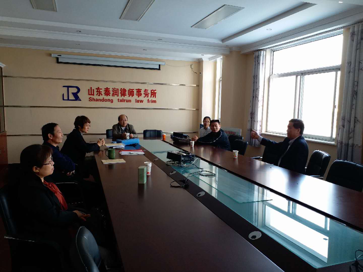 市司法局任局长带队来我所督导党建工作